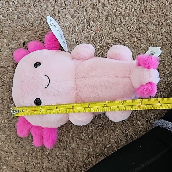 9" Axolotl (laying down) Cute & Cuddly - Picture 5 of 5